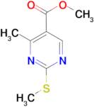 methyl 4-methyl-2-(methylthio)pyrimidine-5-carboxylate