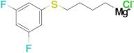 (4-(3,5-Difluorophenylthio)butyl)magnesium chloride, 0.5M THF