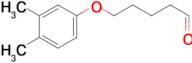 5-(3,4-Dimethylphenoxy)pentanal