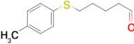 5-(4-Methylphenylthio)pentanal