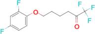 6-(2,4-Difluorophenoxy)-1,1,1-trifluoro-hexan-2-one