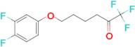 6-(3,4-Difluorophenoxy)-1,1,1-trifluoro-hexan-2-one