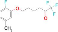 6-(2-Fluoro-5-methylphenoxy)-1,1,1-trifluoro-hexan-2-one