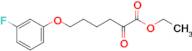 6-(3-Fluorophenoxy)-2-oxo-hexanoic acid ethyl ester