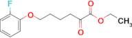 6-(2-Fluorophenoxy)-2-oxo-hexanoic acid ethyl ester