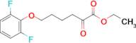 6-(2,6-Difluorophenoxy)-2-oxo-hexanoic acid ethyl ester