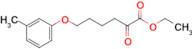 6-(3-Methylphenoxy)-2-oxo-hexanoic acid ethyl ester