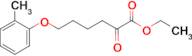 6-(2-Methylphenoxy)-2-oxo-hexanoic acid ethyl ester