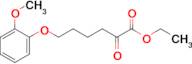 6-(2-Methoxyphenoxy)-2-oxo-hexanoic acid ethyl ester