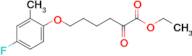 6-(4-Fluoro-2-methylphenoxy)-2-oxo-hexanoic acid ethyl ester