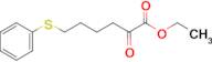 6-(Phenylthio)-2-oxo-hexanoic acid ethyl ester