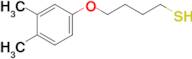 4-(3,4-Dimethylphenoxy)butane-1-thiol