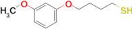 4-(3-Methoxyphenoxy)butane-1-thiol