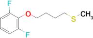 4-(2,6-Difluorophenoxy)butyl methyl sulfide