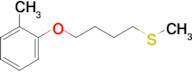 4-(2-Methylphenoxy)butyl methyl sulfide