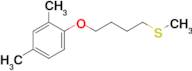 4-(2,4-Dimethylphenoxy)butyl methyl sulfide