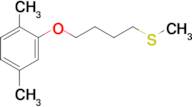 4-(2,5-Dimethylphenoxy)butyl methyl sulfide