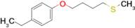 4-(4-Ethylphenoxy)butyl methyl sulfide