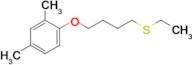 4-(2,4-Dimethylphenoxy)butyl ethyl sulfide