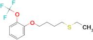 4-(2-(Trifluoromethoxy)phenoxy)butyl ethyl sulfide