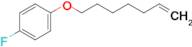 7-(4-Fluorophenoxy)hept-1-ene