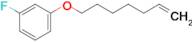 7-(3-Fluorophenoxy)hept-1-ene