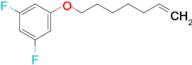 7-(3,5-Difluorophenoxy)hept-1-ene