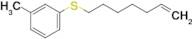 7-(3-Methylphenylthio)hept-1-ene