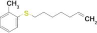 7-(2-Methylphenylthio)hept-1-ene