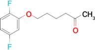 6-(2,5-Difluorophenoxy)hexan-2-one