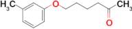 6-(3-Methylphenoxy)hexan-2-one