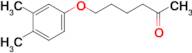 6-(3,4-Dimethylphenoxy)hexan-2-one