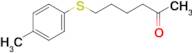 6-(4-Methylphenylthio)hexan-2-one