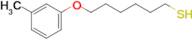 6-(3-Methylphenoxy)hexane-1-thiol