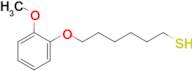 6-(2-Methoxyphenoxy)hexane-1-thiol