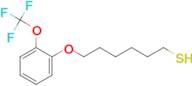 6-(2-(Trifluoromethoxy)phenoxy)hexane-1-thiol