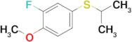 iso-Propyl (3-fluoro-4-methoxyphenyl) sulfide