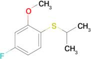 iso-Propyl (4-fluoro-2-methoxyphenyl) sulfide