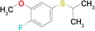 iso-Propyl (4-fluoro-3-methoxyphenyl) sulfide