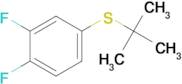 tert-Butyl (3,4-difluorophenyl) sulfide