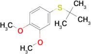 tert-Butyl (3,4-dimethoxyphenyl) sulfide