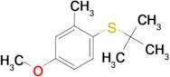 tert-Butyl (4-methoxy-2-methylphenyl) sulfide