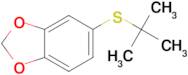 tert-Butyl (3,4-(methylenedioxy)phenyl) sulfide