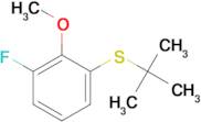 tert-Butyl (3-fluoro-2-methoxyphenyl) sulfide