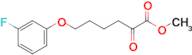 Methyl 2-oxo-6-(3-fluorophenoxy)hexanoate