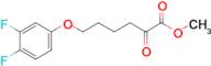 Methyl 2-oxo-6-(3,4-difluorophenoxy)hexanoate