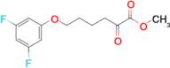 Methyl 2-oxo-6-(3,5-difluorophenoxy)hexanoate