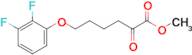 Methyl 2-oxo-6-(2,3-difluorophenoxy)hexanoate