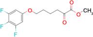 Methyl 2-oxo-6-(3,4,5-trifluorophenoxy)hexanoate