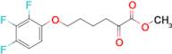 Methyl 2-oxo-6-(2,3,4-trifluorophenoxy)hexanoate